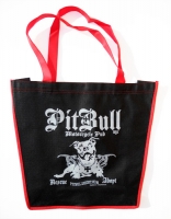Pitbull Motorcycle Pub Eco-Friendly Reusable Tote Bag