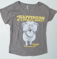 Happiness Venetian Grey Slouch Neck Shirt